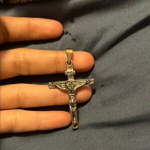 Silver Crucifix Pendant